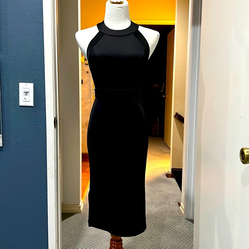 Midi Black Dress
